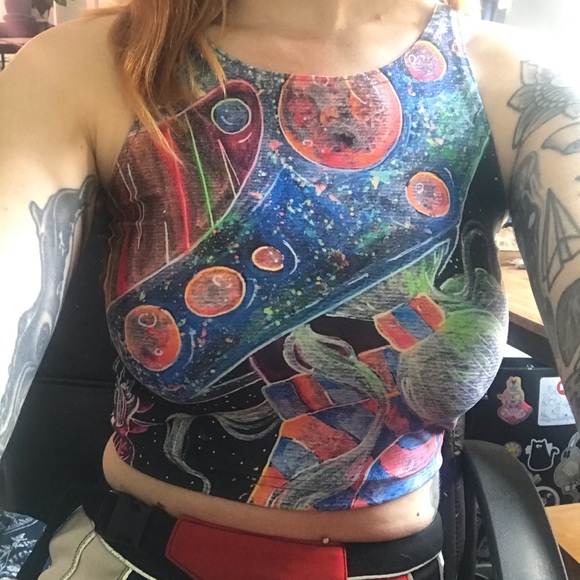 The Cure Crop Top - Picture 6 of 6